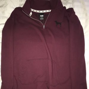 Victoria Secret Pink quarter zip